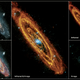 Illustration for article titled How three different types of light reveal the complete beauty of the Andromeda Galaxy